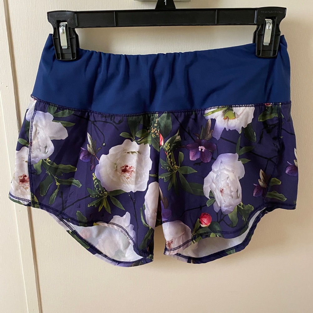 Oiselle Roga shorts, 4 inch inseam, size 2